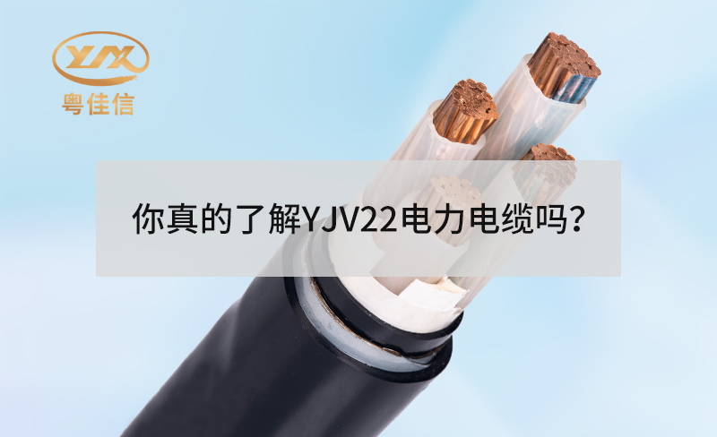 你真的了解YJV22電力電纜嗎？
